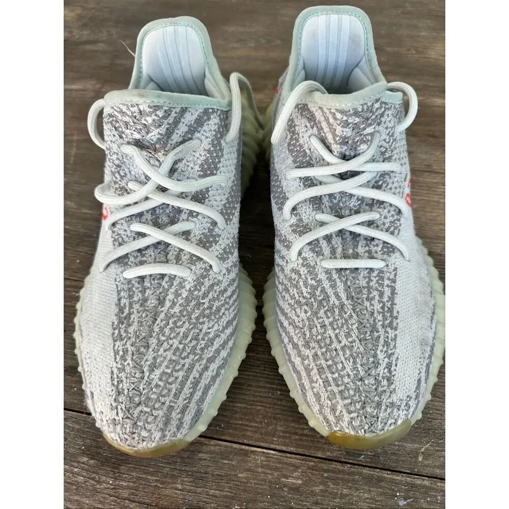 Adidas Yeezy Boost 350 V2 Blue Tint 2017 Release Men Size 8.5 No Box No Insole